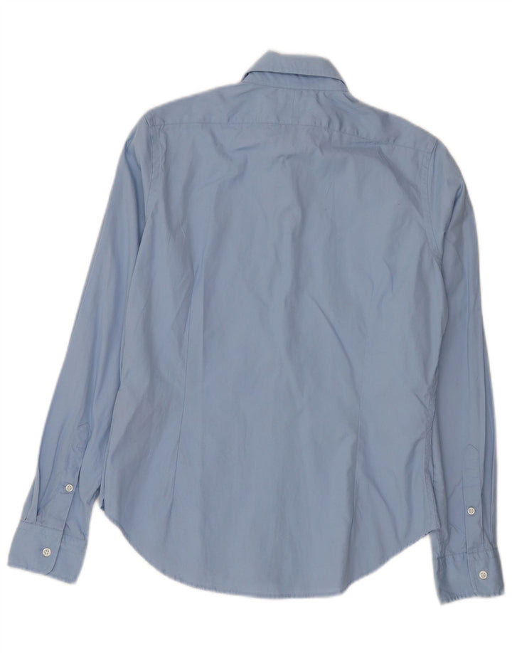 Polo Ralph Lauren Damen Golfshirt US 8 Mittelblaue Baumwolle