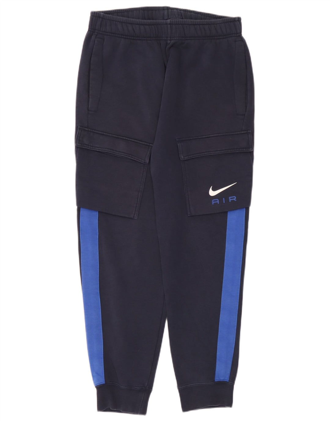 Nike Herren-Trainingsanzug-Hose mit Grafik, mittelgroß, Marineblau, Farbblock