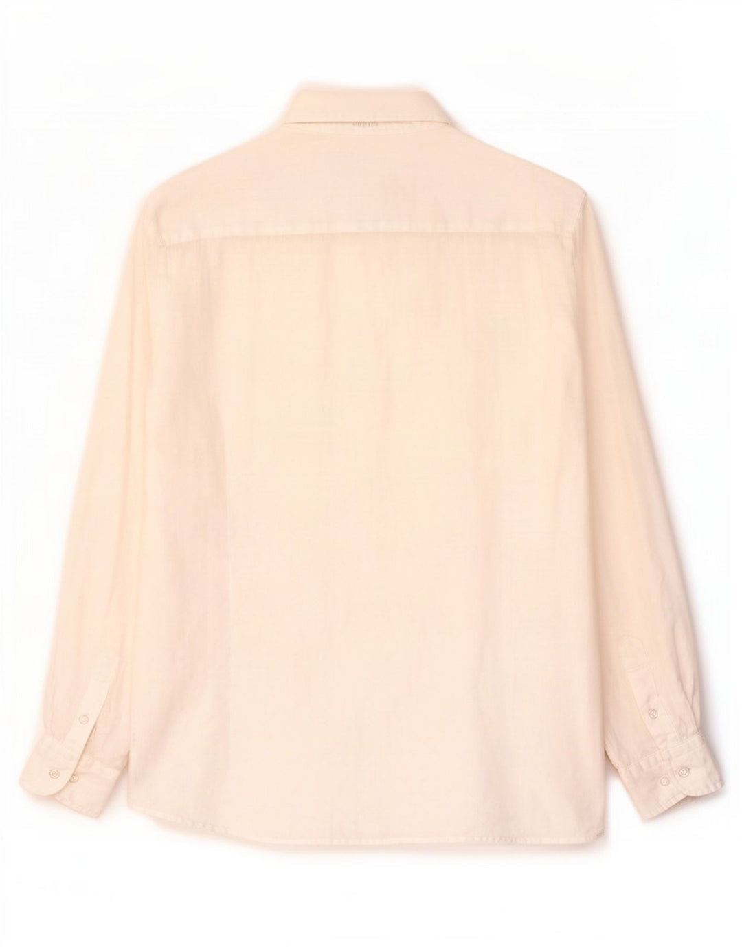 Massimo Dutti Herrenhemd XL Weiß Leinen