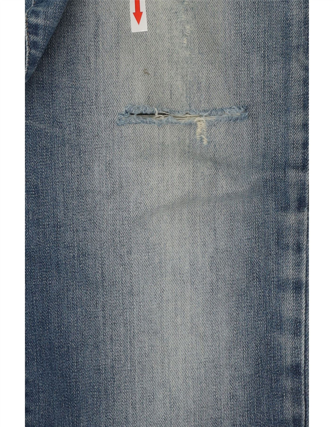 CALVIN KLEIN Herren Distressed Slim Jeans W34 L30 Blau