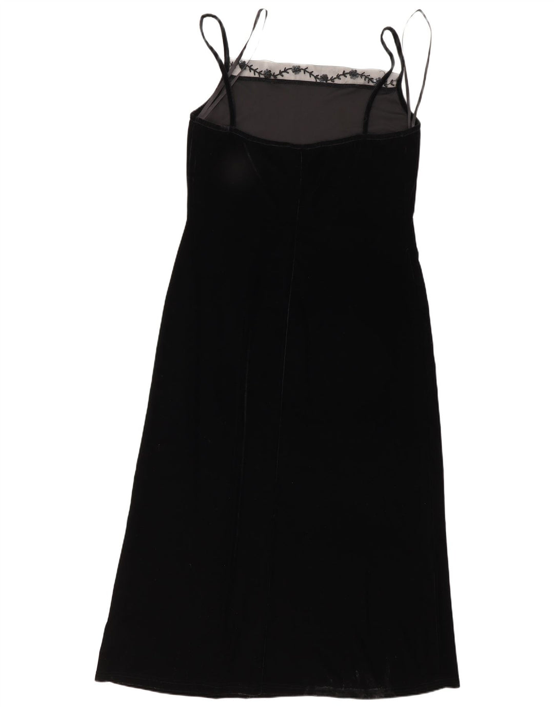 Opera By Richards Damen Ärmelloses Maxikleid UK 16 Large Schwarz Polyester