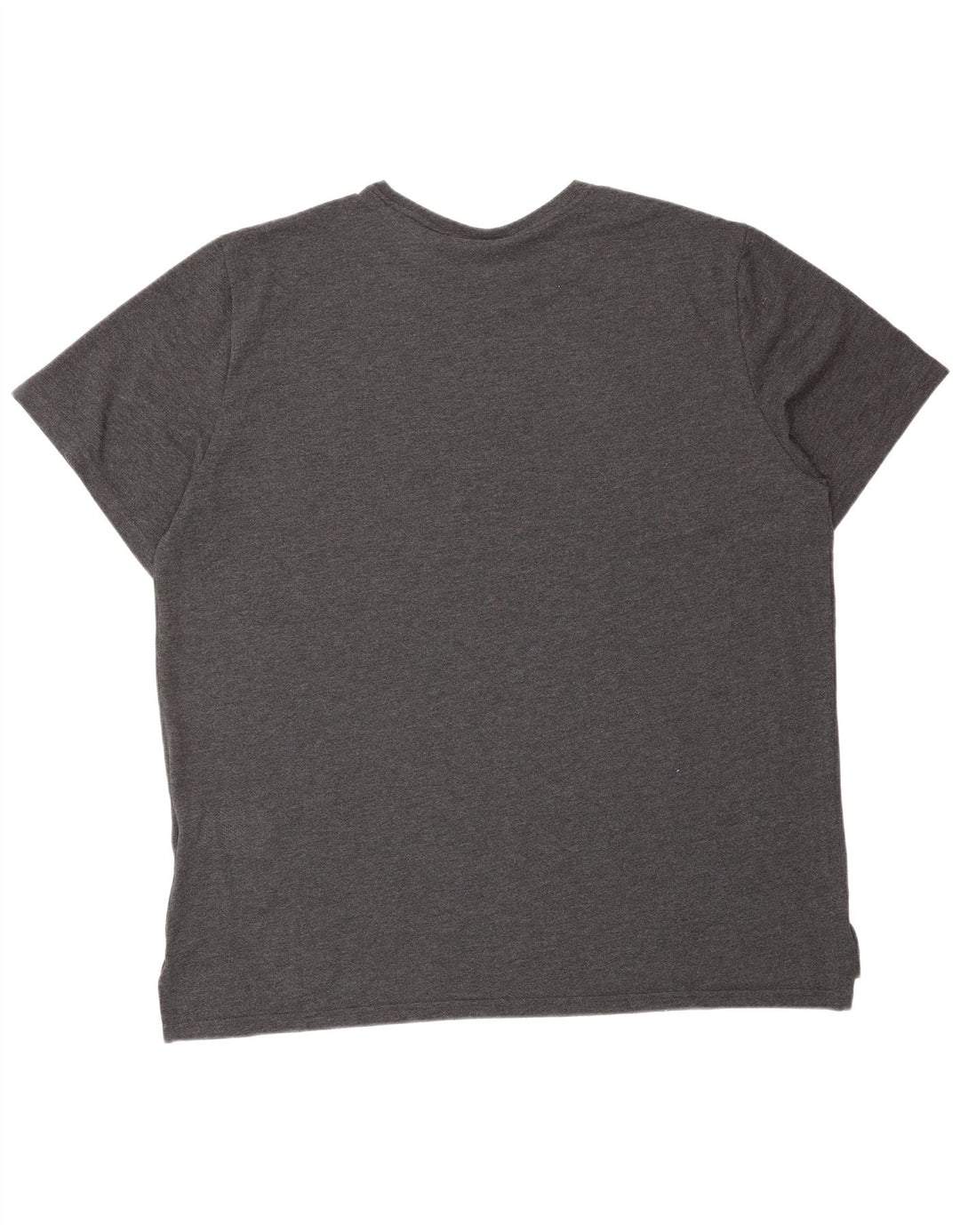 NIKE Herren Dri Fit Graphic T-Shirt Top 2XL Grau Nadelstreifen Baumwolle