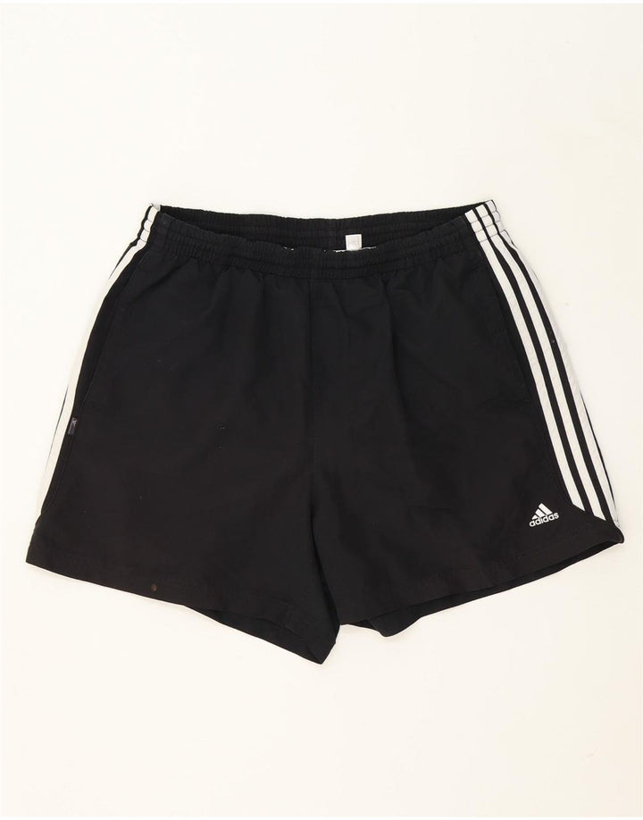 ADIDAS Mens Sport Shorts XL  Black Polyester Vintage Adidas and Second-Hand Adidas from Messina Hembry 