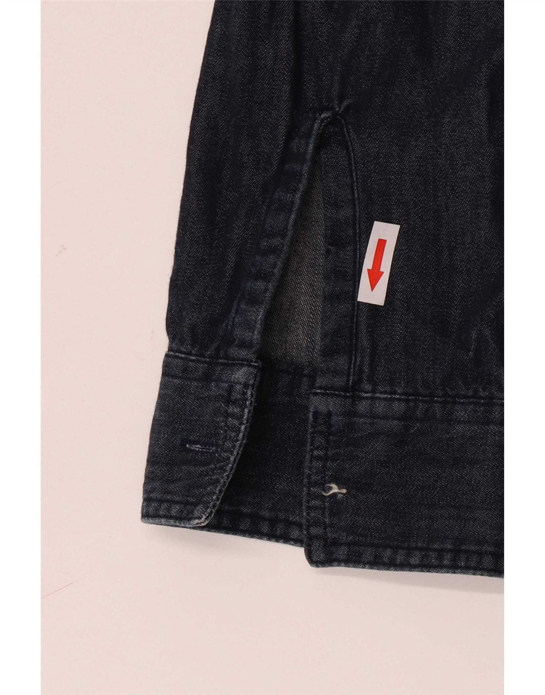 Levi's Herren-Jeanshemd, groß, marineblaue Baumwolle