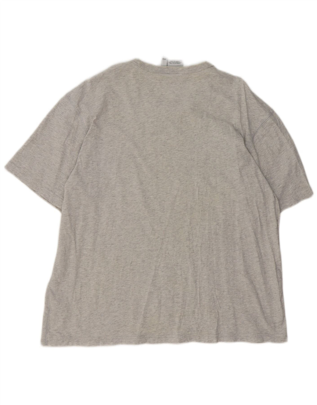 Adidas Herren T-Shirt Top Large Grau meliert Baumwolle