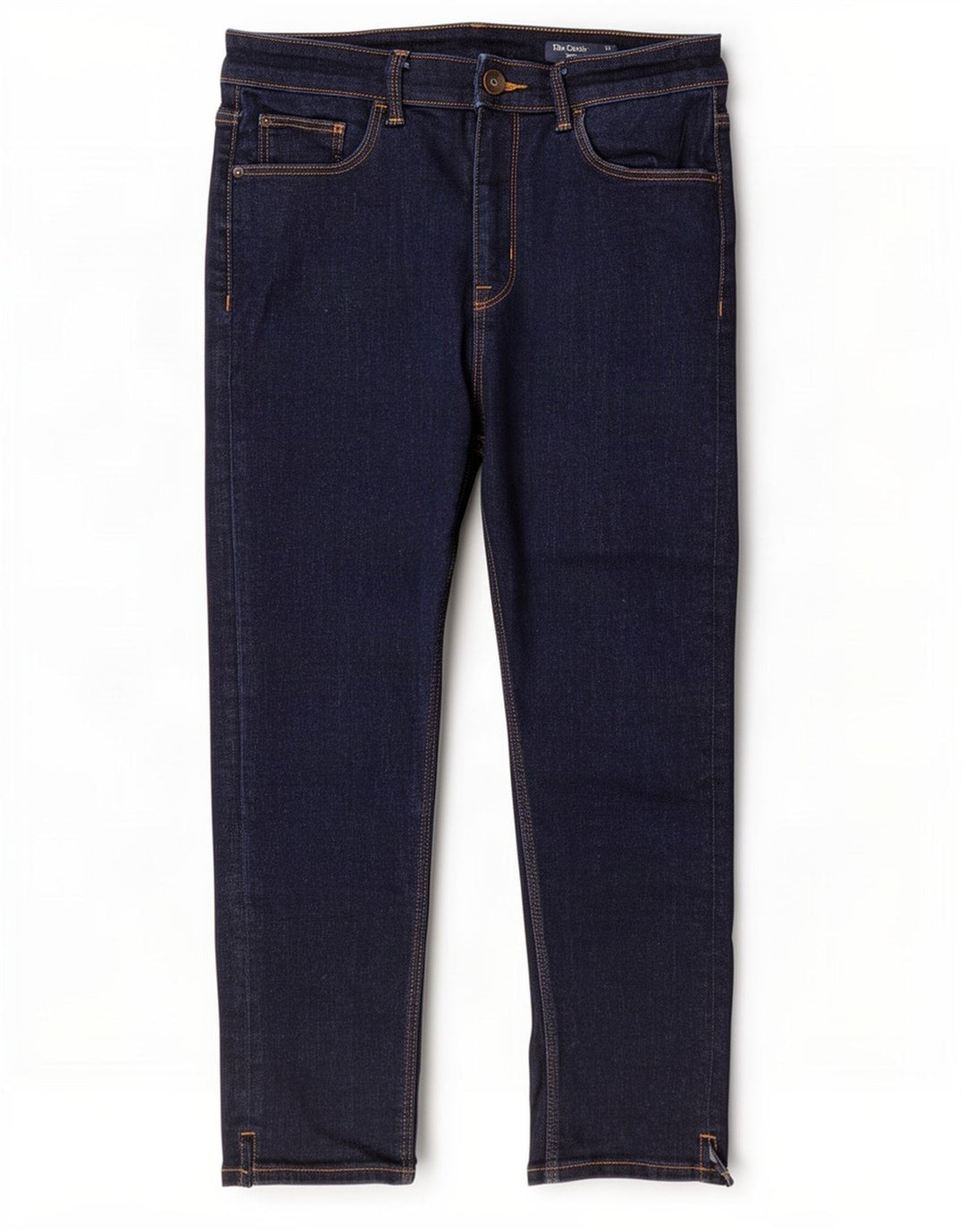 Marks & Spencer Damen-Cropped-Jeans, UK 12, M, W28, L21, Marineblau