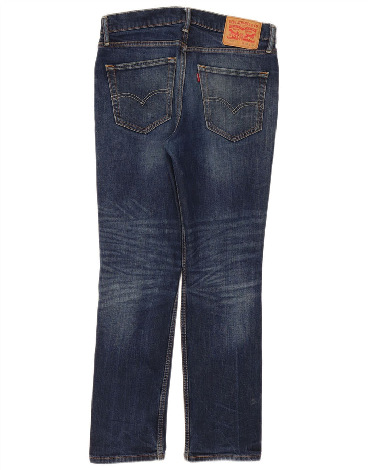 Levi's Damen 511 Slim Jeans W32 L30 Marineblau Baumwolle