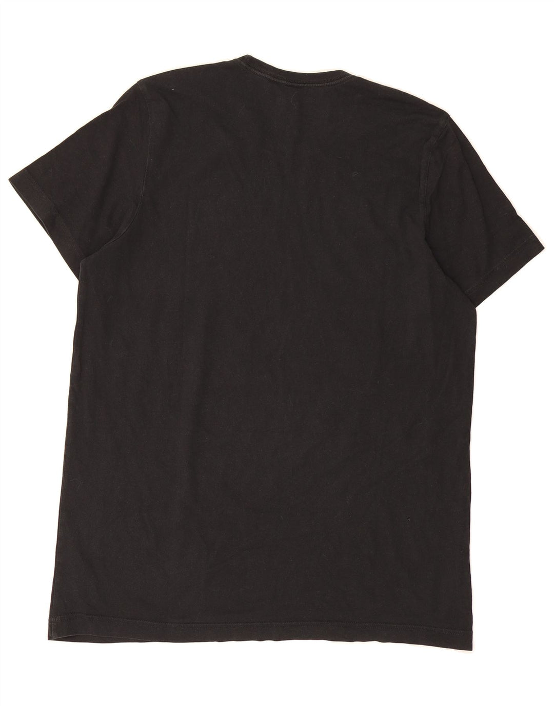 ADIDAS Mens Graphic T-Shirt Top Medium Black Vintage Adidas and Second-Hand Adidas from Messina Hembry 