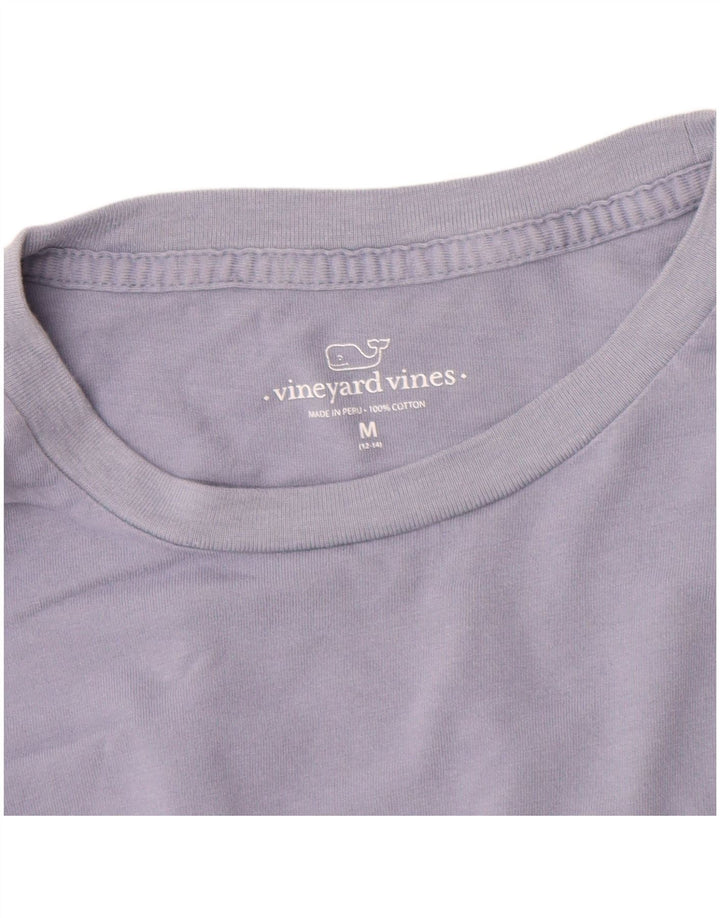 VINEYARD VINES Grafik-T-Shirt für Jungen, 12–13 Jahre, mittelviolette Baumwolle