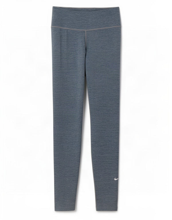 Nike Damen Dri Fit Leggings UK 8 Small Blau meliert