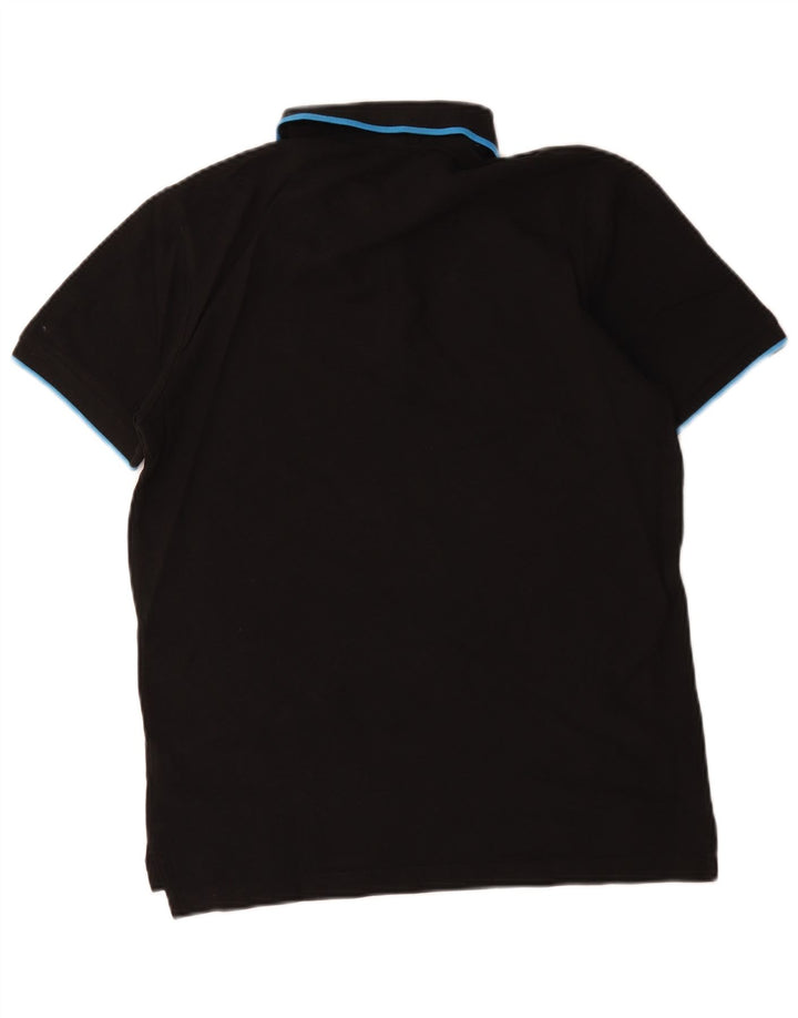 Puma Herren Poloshirt Small Schwarz Baumwolle