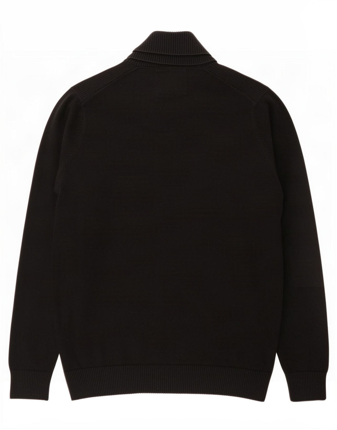 Jack & Jones Herren-Pullover mit Schalkragen, Größe S, Schwarz
