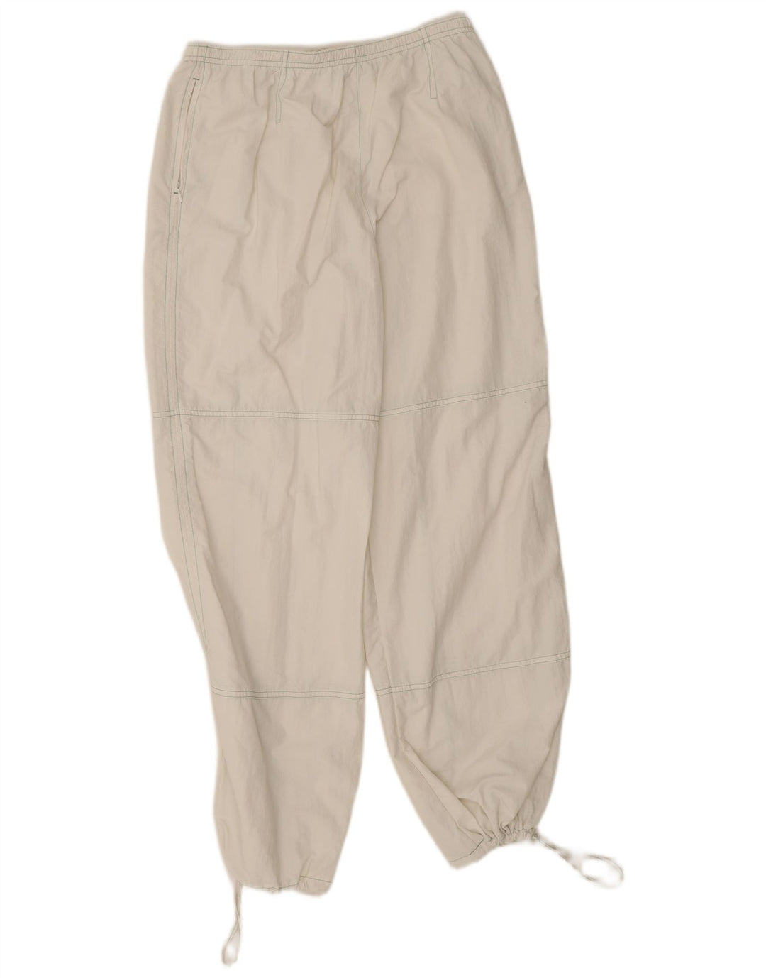 Zara Damen Jogginghose, Freizeithose, Größe S, W26, L28, Weiß, Polyamid