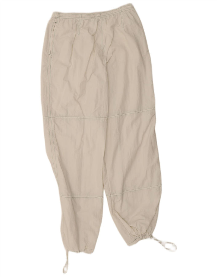 Zara Damen Jogginghose, Freizeithose, Größe S, W26, L28, Weiß, Polyamid