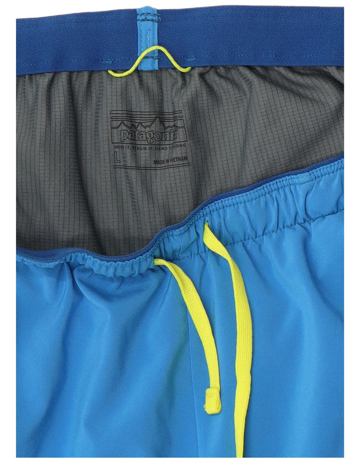 Patagonia Herren Sportshorts Large Blau
