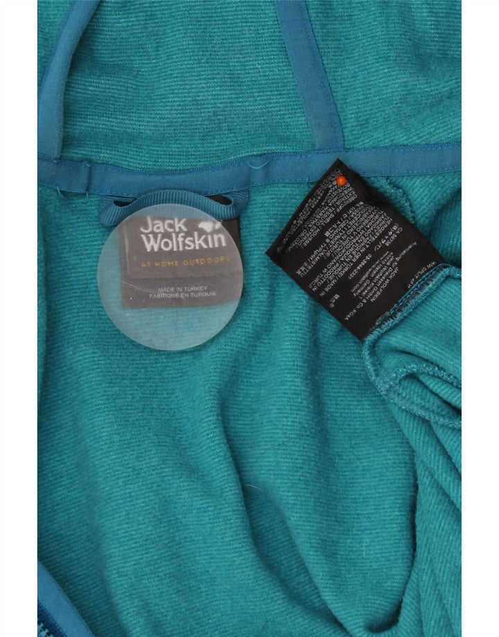 Jack Wolfskin Damen-Trainingsanzug mit Kapuze, Top-Jacke, UK 18, XL, Blau, Polyester