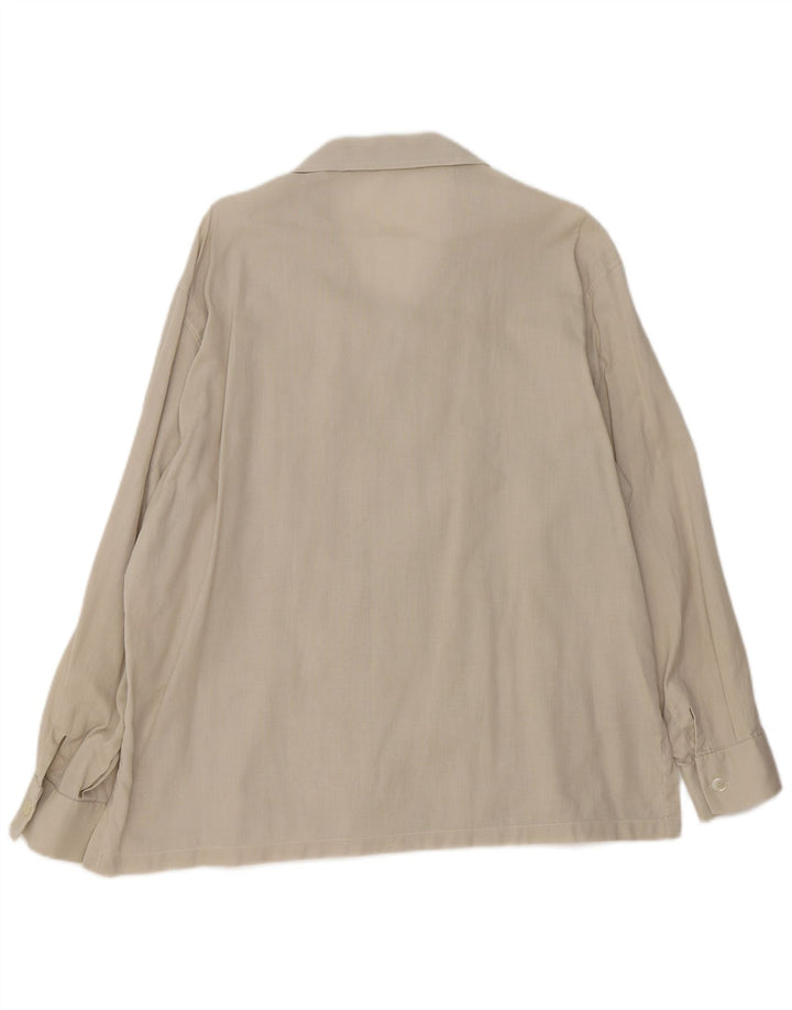 Vintage Herren Overshirt Hemd IT 54 XL Grün