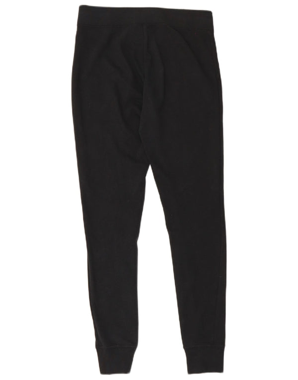 Nike Damen Trainingshose Jogger UK 10 Small Schwarz Baumwolle