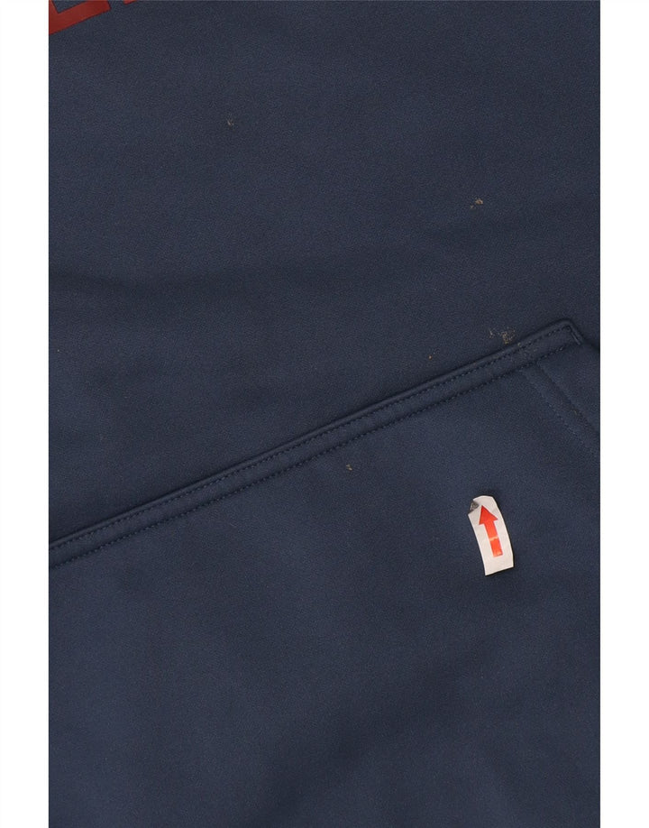 The North Face Herren-Kapuzenpullover mit Grafik, mittelblau, Polyester