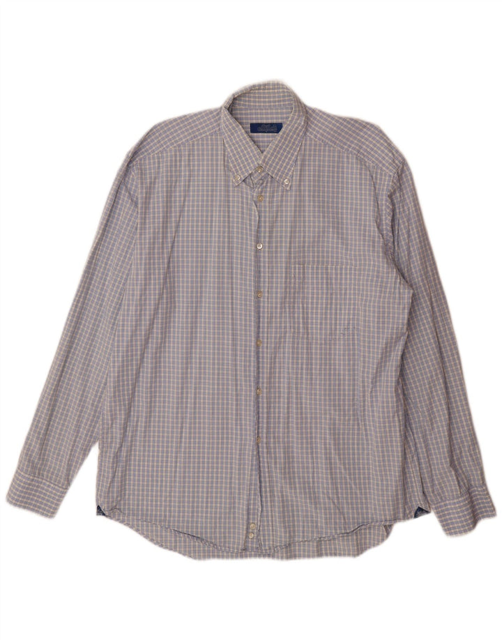 Best Company Herrenhemd 2XL Blau kariert