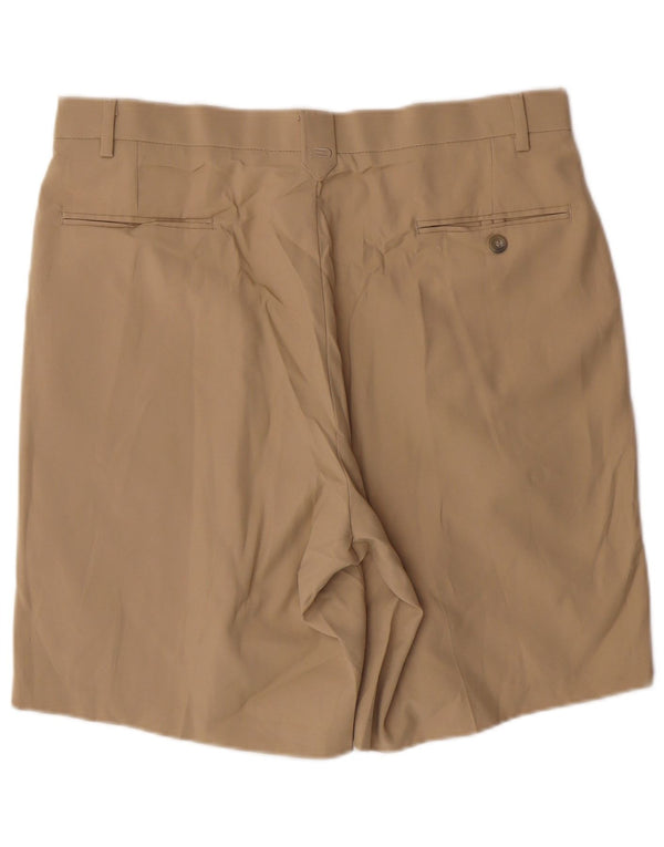 Dockers Herren Shorts W34 Large Beige Polyester
