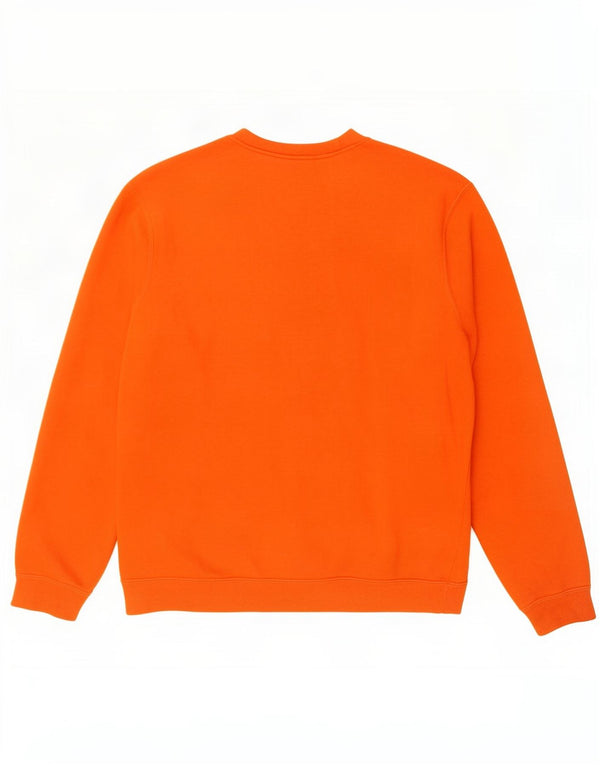 Nike Herren Clemson Graphic Sweatshirt Pullover Mittelorange Baumwolle