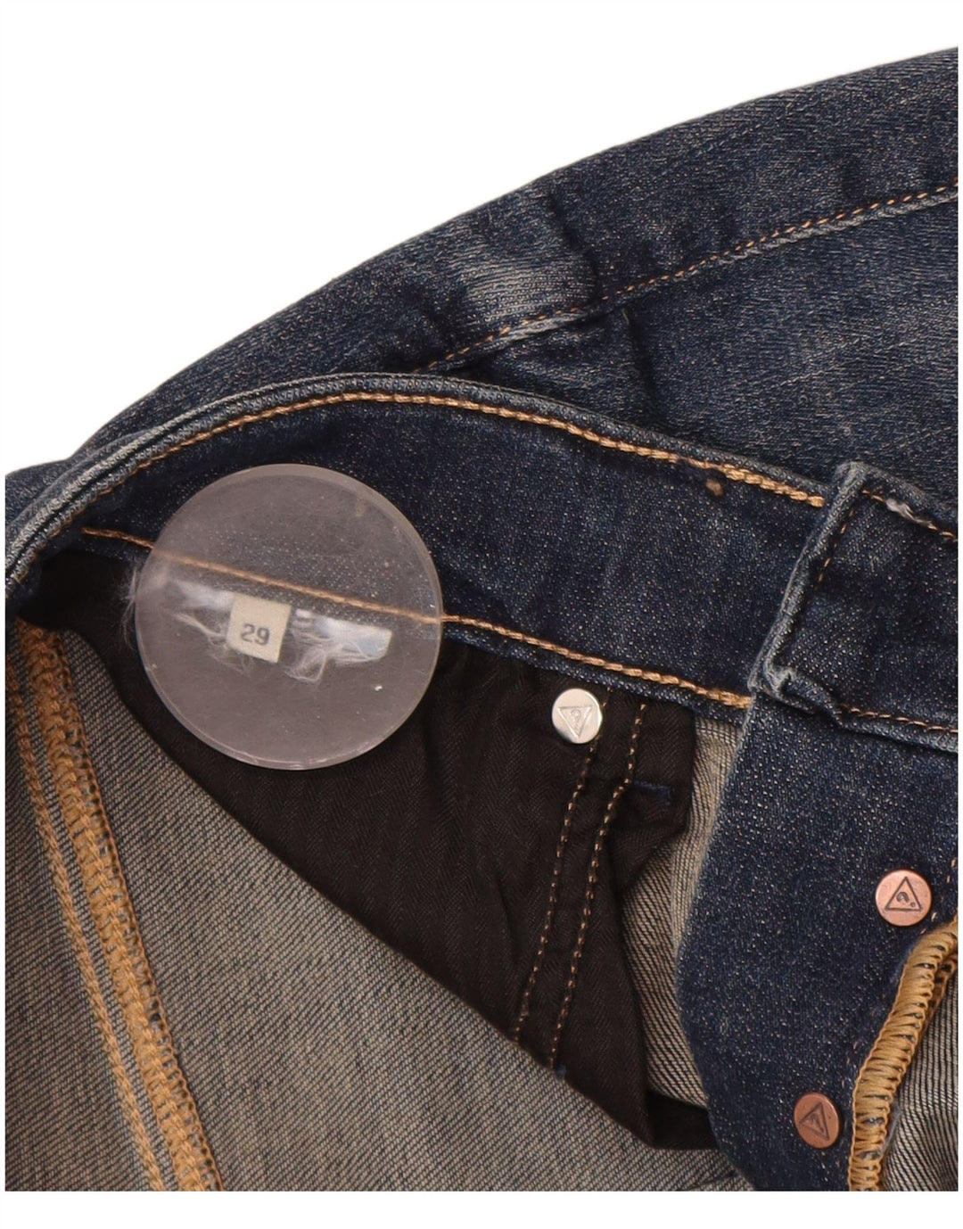 Guess Damen Jeansrock W29 Mittelblau