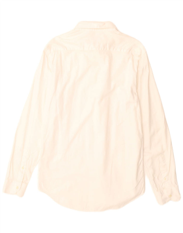 Zara Herren-Slim-Fit-Hemd, Größe L, Weiß