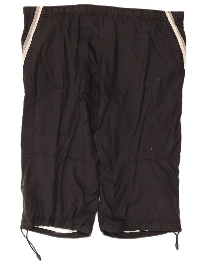 Nike Herren-Bermuda-Sportshorts, Größe L, Schwarz