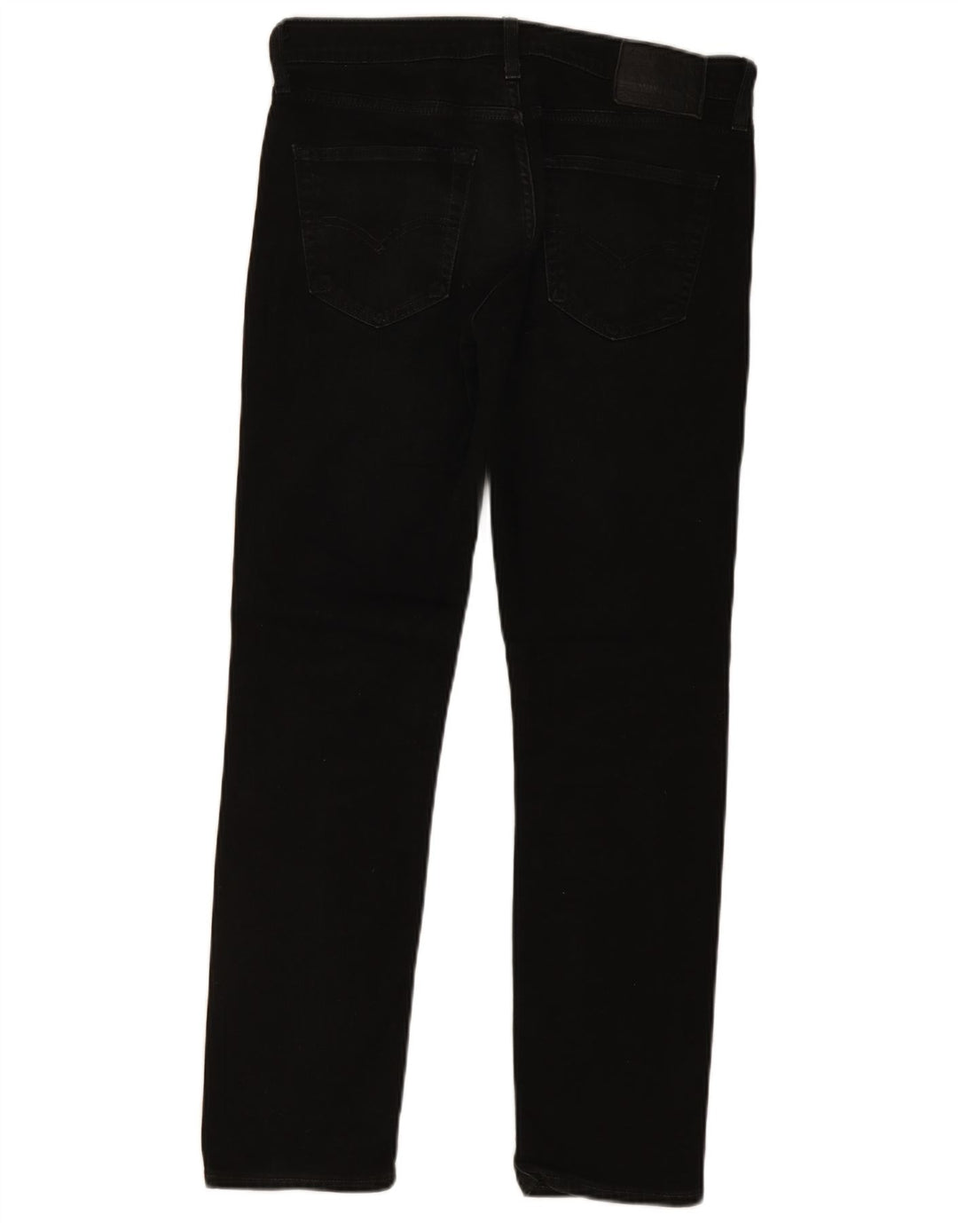 Levi's Herren 511 Slim Jeans W32 L32 schwarze Baumwolle