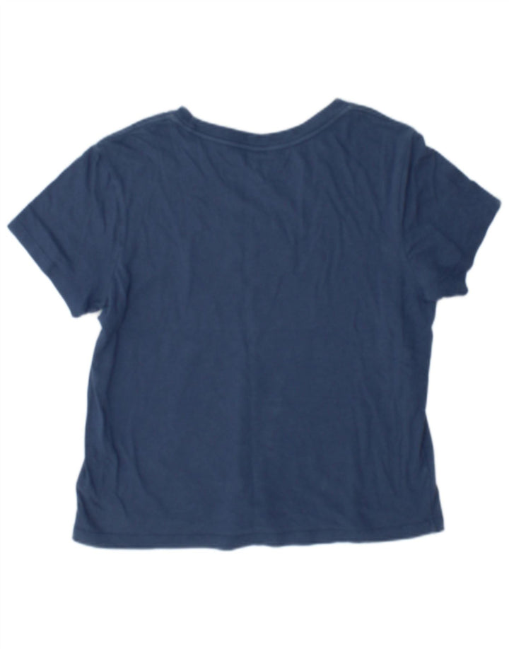 Vans Grafik-T-Shirt für Damen, UK 14, mittelmarineblau, Baumwolle