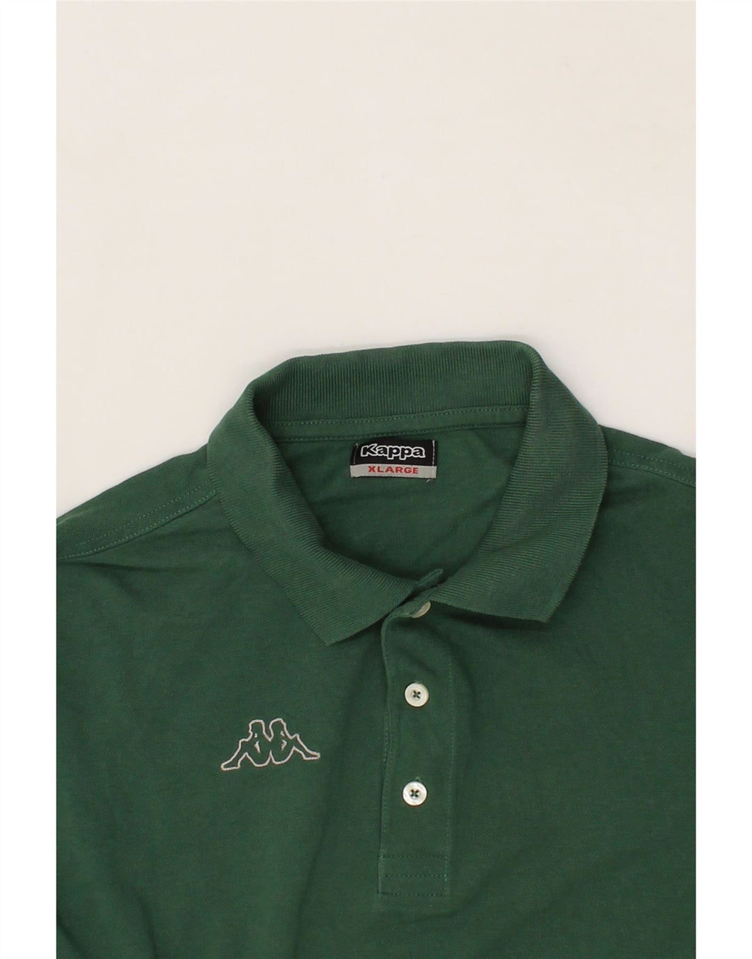KAPPA Mens Polo Shirt XL Green Vintage Kappa and Second-Hand Kappa from Messina Hembry 