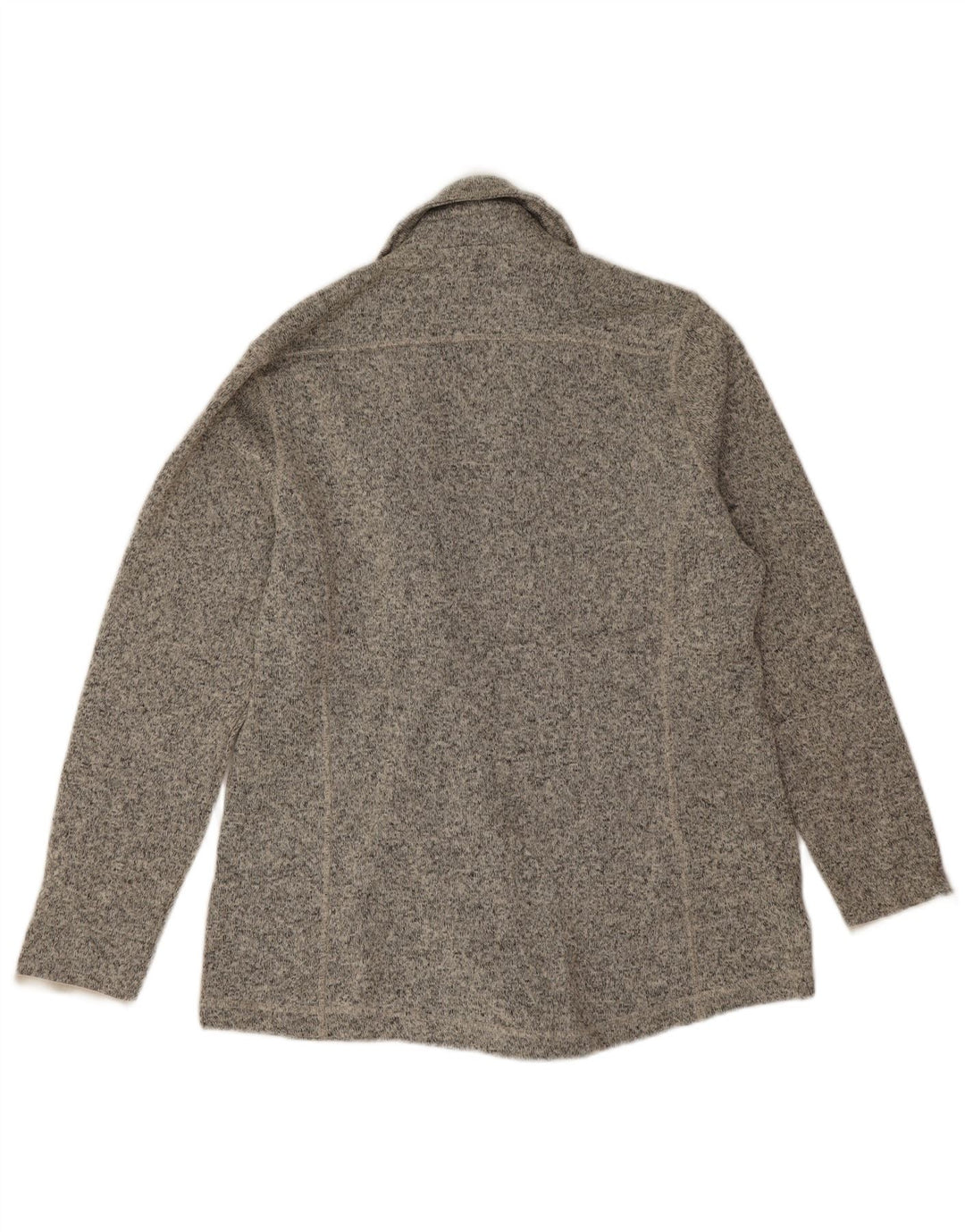 Eddie Bauer Damen Zweireihige Blazerjacke UK 16 Large Grau meliert