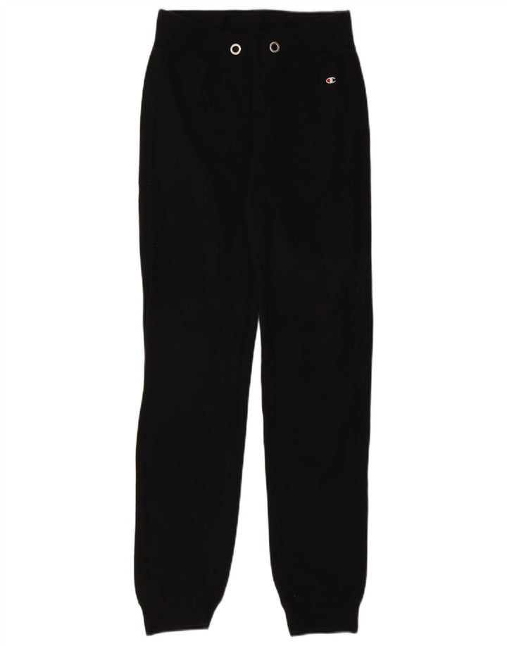 CHAMPION Damen Trainingshose Jogger UK 12 Medium Schwarz