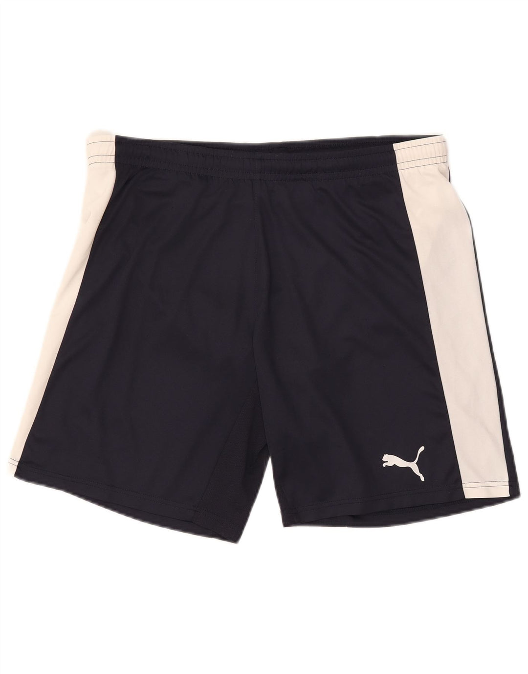 Puma Herren Sportshorts Medium Marineblau Colourblock Polyester