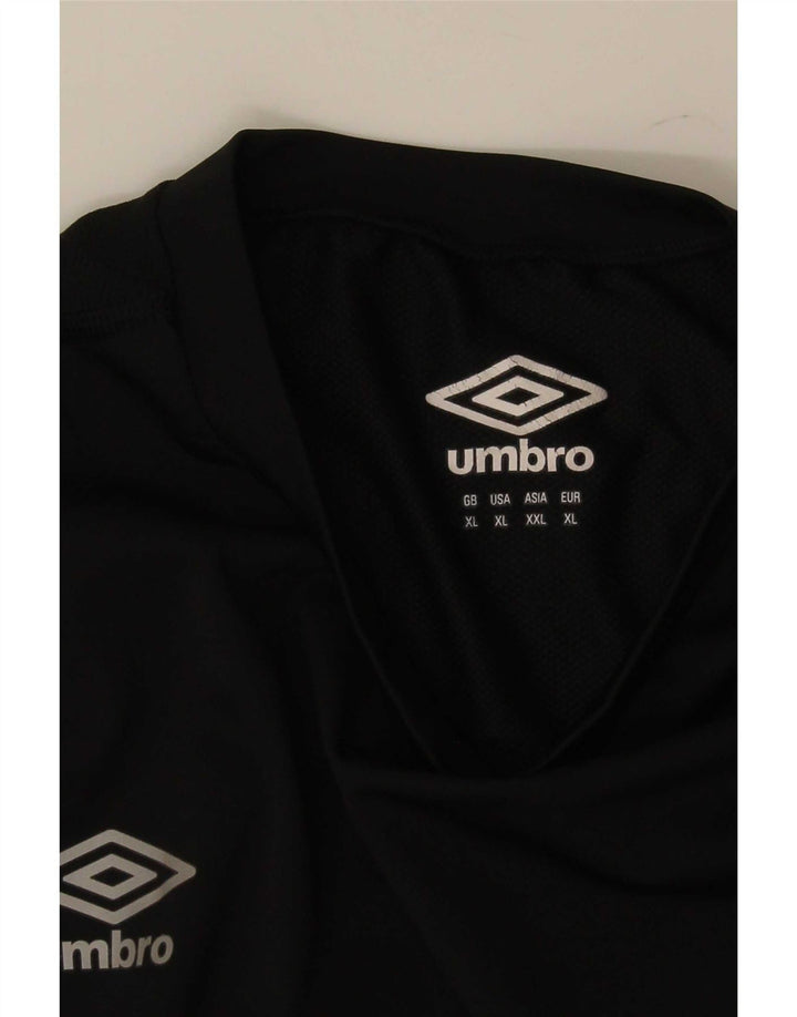 Umbro Herren T-Shirt Top XL Schwarz