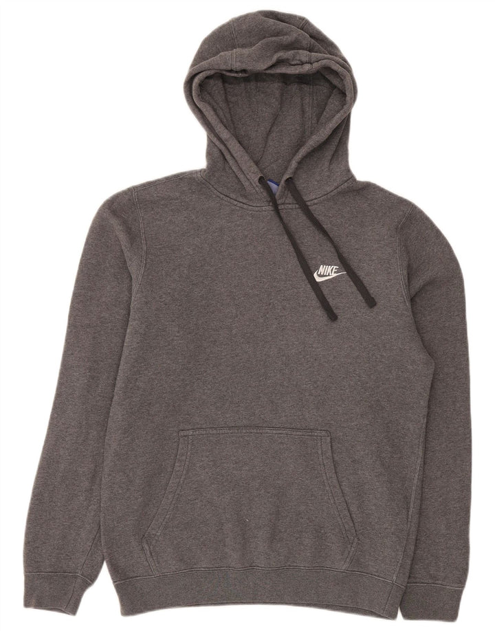 Nike Herren Kapuzenpullover, Größe S, Grau, Baumwolle