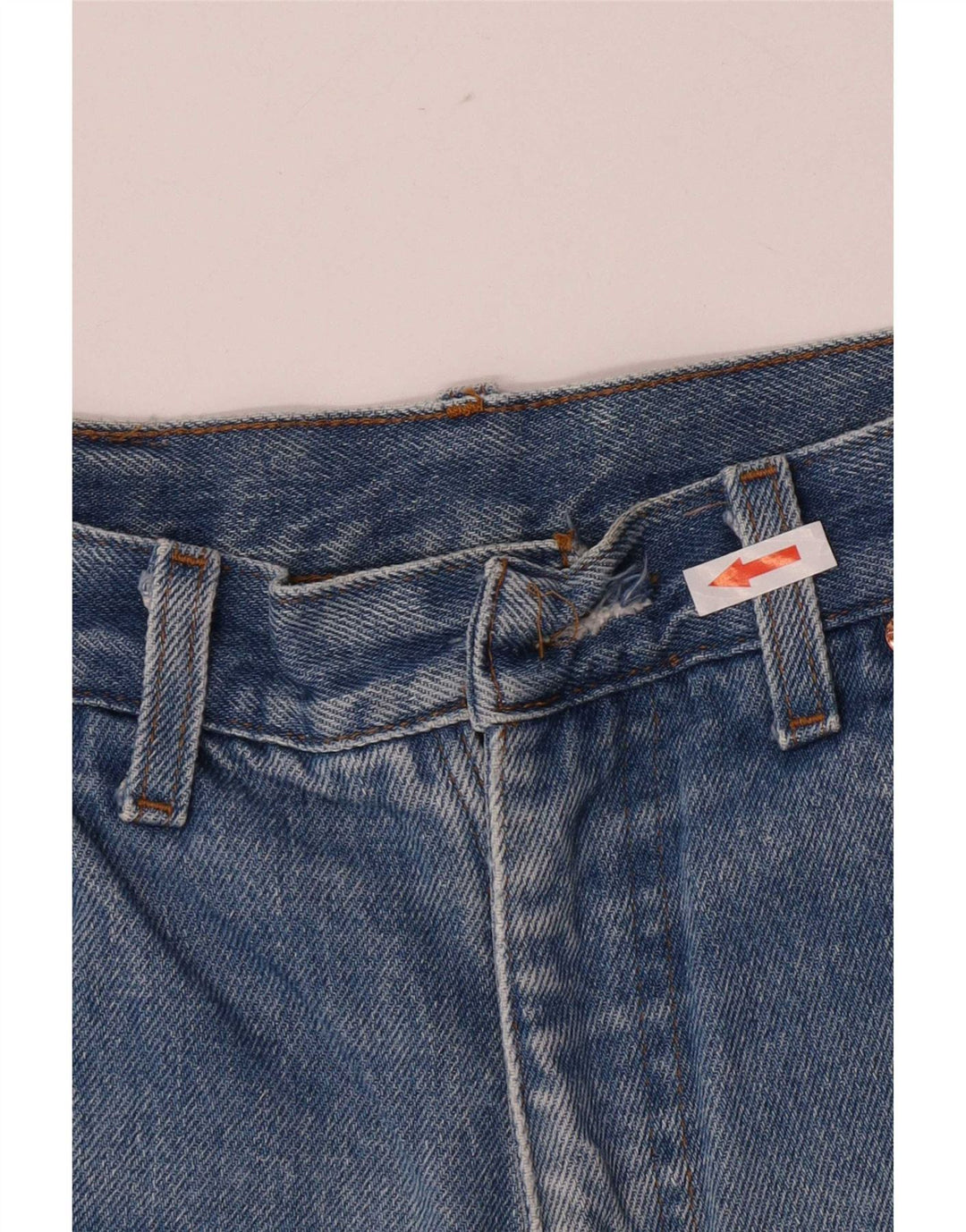 Rifle Damen Straight Jeans W32 L28 Blaue Baumwolle