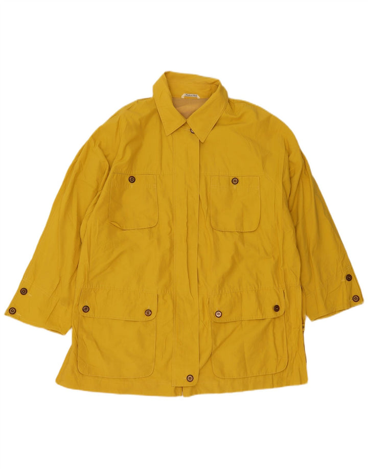 Übergroße Utility-Jacke für Damen von Penny Black, IT 42, mittelgelbe Baumwolle