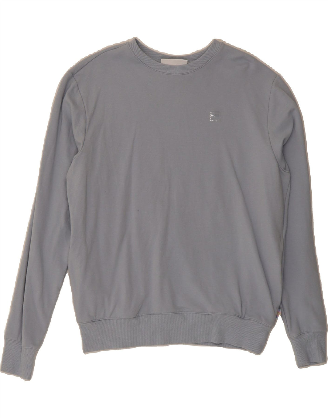 FILA Mens Sweatshirt Jumper Medium Blue Cotton Vintage Fila and Second-Hand Fila from Messina Hembry 
