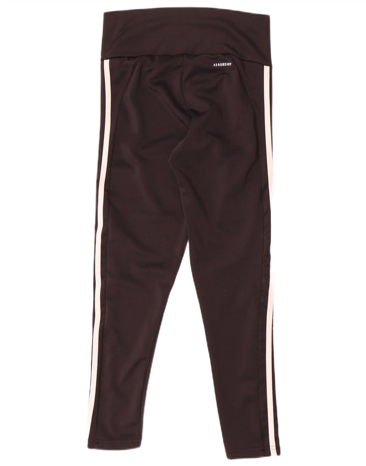 Adidas Damen Aeroready Leggings UK 8/10 Small Schwarz Polyester