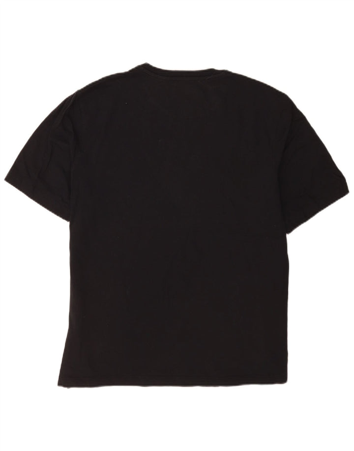 Ted Baker Herren-T-Shirt, normal, mittelschwarz, Baumwolle