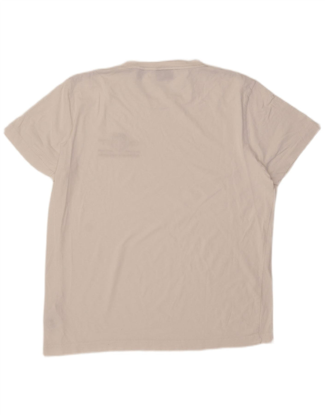 Gant Herren Grafik-T-Shirt-Oberteil XL aus weißer Baumwolle