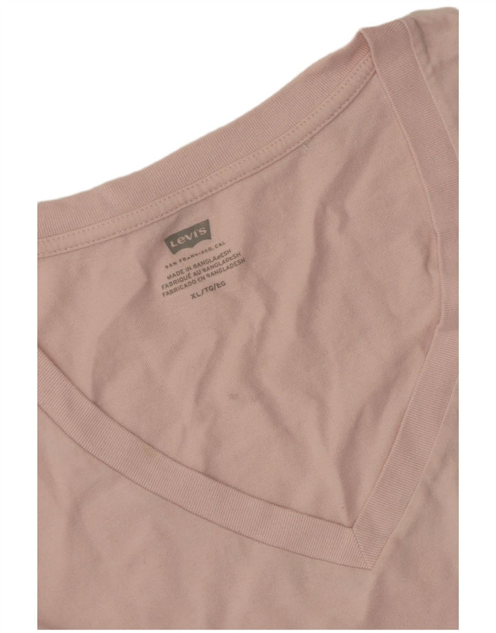 Levi's Damen T-Shirt Top XL Rosa