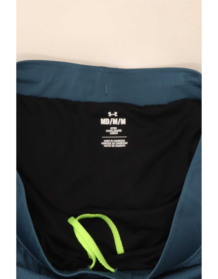 Under Armour Herren Graphic Sport Shorts Mittelblaues Colourblock-Polyester