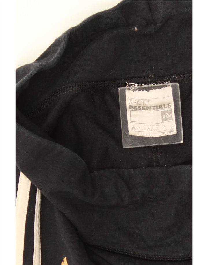 ADIDAS Damen Climalite Leggings UK 16/18 Large Schwarz