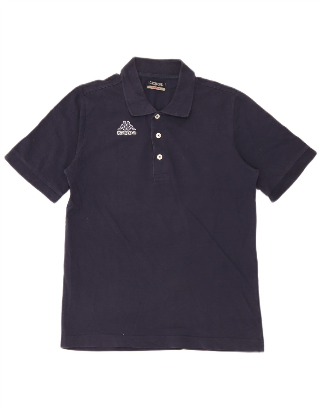 Kappa Herren-Poloshirt, klein, marineblau, Baumwolle
