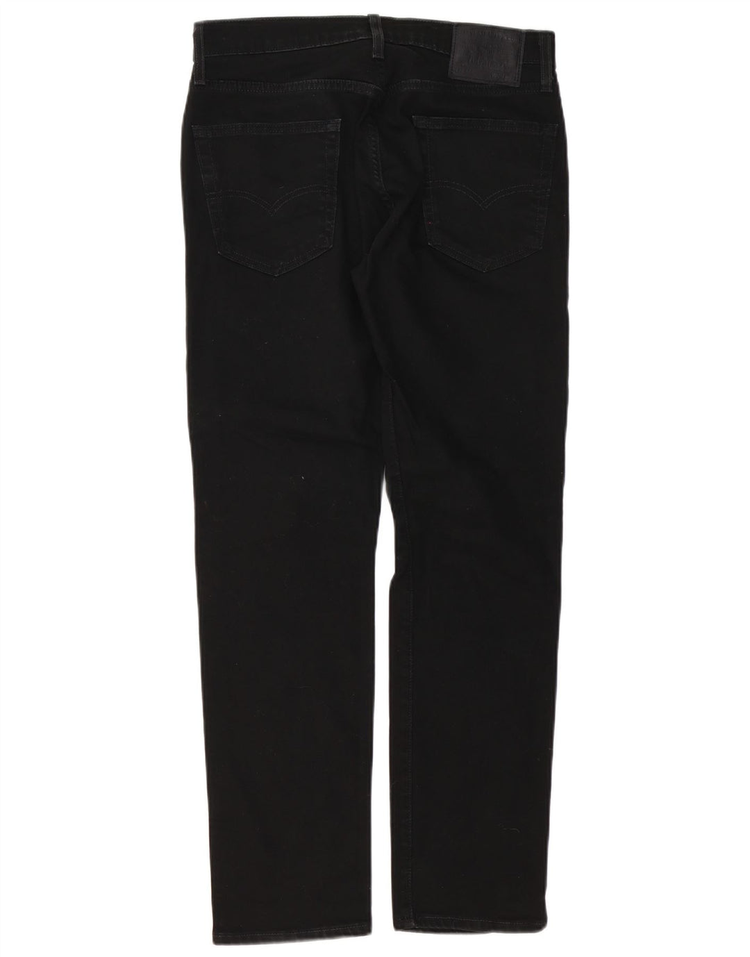 Levi's Herren 502 Tapered Jeans W30 L29 schwarze Baumwolle