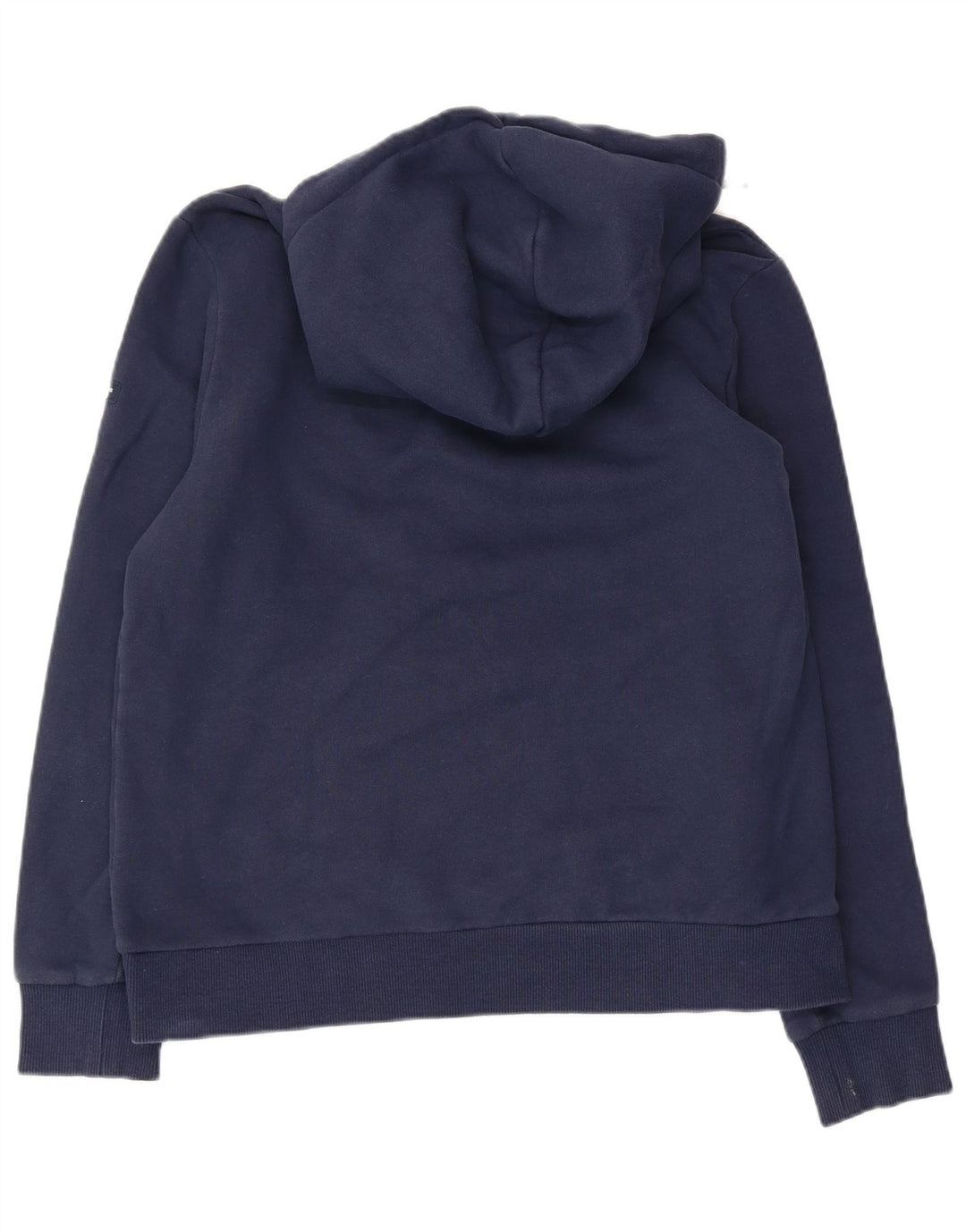 SUPERDRY Grafik-Kapuzenpullover für Damen, UK 16, Größe L, Marineblau, Baumwolle