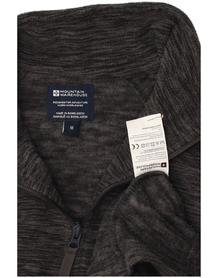 MOUNTAIN WAREHOUSE Herren Fleecejacke UK 38 Mittelgraues Polyester